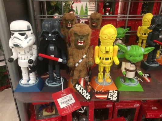 Star Wars nutcrackers!