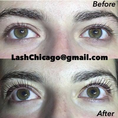 Lash lift and tint.                                       3127712288 LashChicago@gmail.com