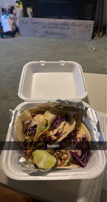 the salmon tacos that gave me e. coli