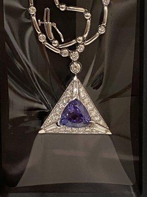 This Tanzanite necklace brings me so much joy ... absolutely no buyer's remorse!!