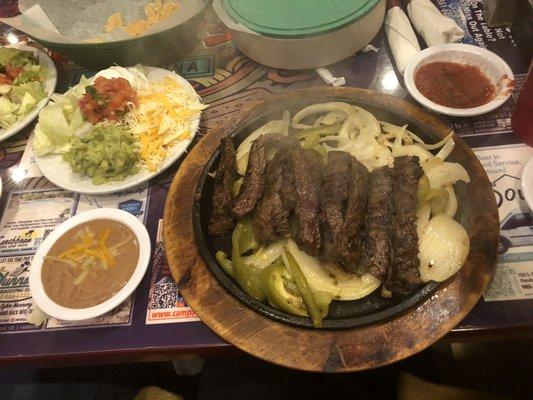 Beef Fajitas