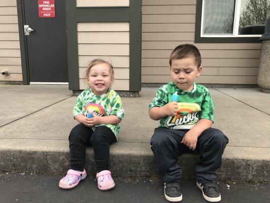 Popsicle treats for the win