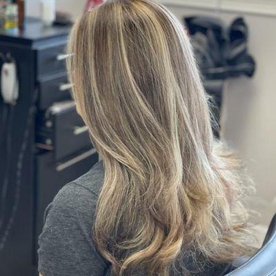 Reverse balayage