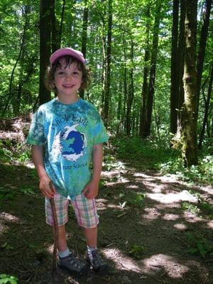 Every day is a great day for a hike at Whole Earth Nature School.