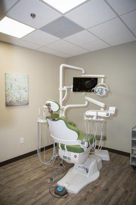 Another one of our patient rooms.