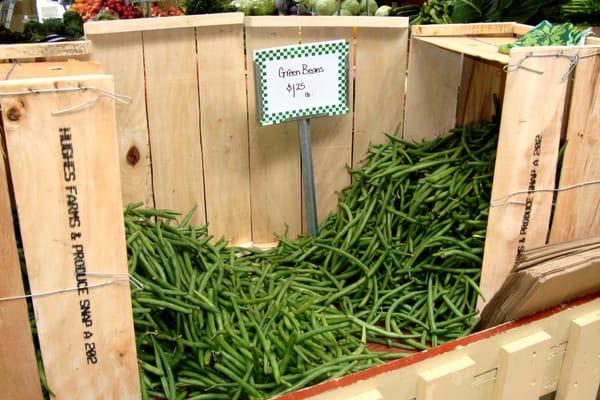 Homegrown Green Beans