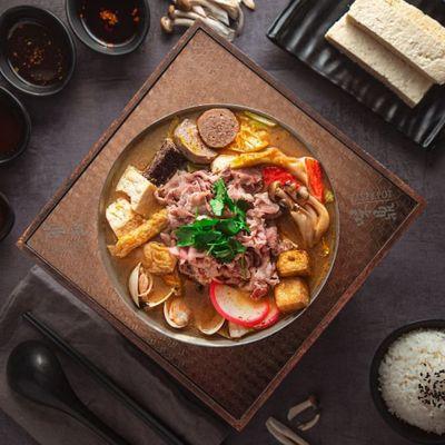 Tasty Pot Lamb Hot Soup