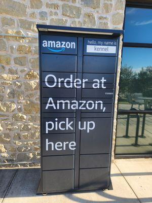 Amazon Pickup locker located here named Kennel