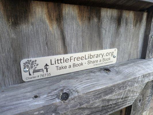 R.H. Thornton Little Free Library, Oxford