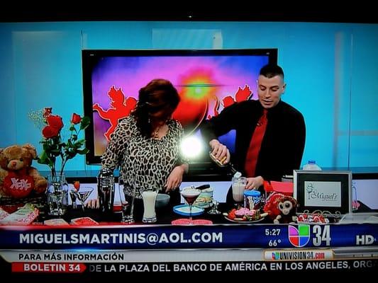 Miguel -Featured on Univision Morning Show