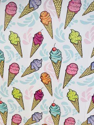 Cute ice cream wallpaper