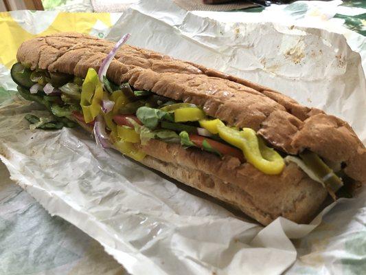 Foot long subway club