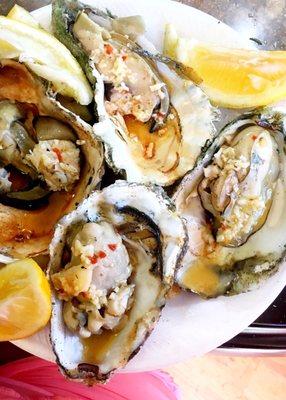 Grilled Oysters