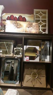 Pretty and very inexpensive mirrors