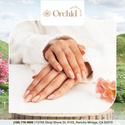 Nails on point!  Come experience the ultimate pampering at Orchid Nail Bar & Salon. Your perfect nails await!