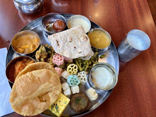 $17.99. Rajdhani Thali