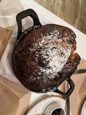 Cardamom Dutch baby pancake