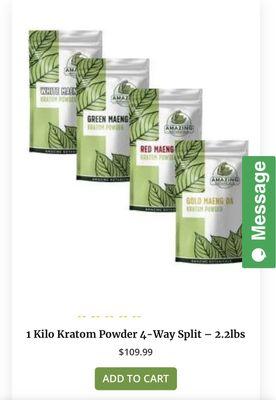 Variety pack kratom