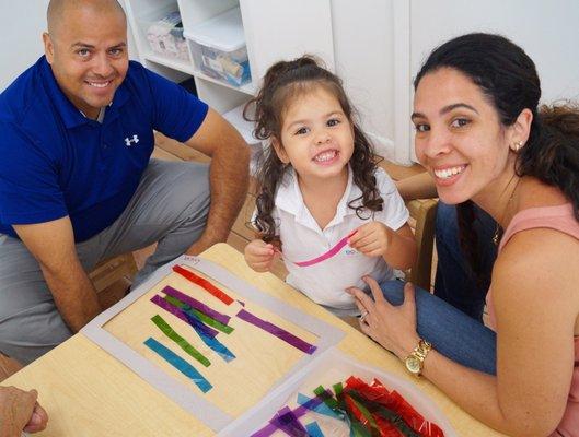 EcoKids Family Day 2017 ~ Classroom: C ~ Artist: Carlos Cruz Diez ~ Music: Handel ~ (954)344.4220 ~ www.ecokidsbilingualpreschools.com