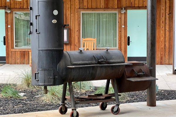 BBQ pit