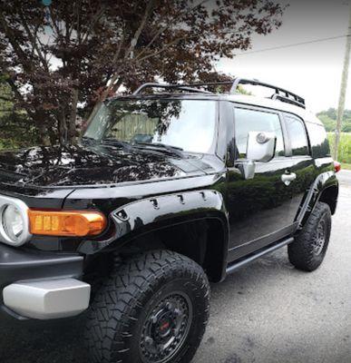 my Toyota FJ Cruiser, thanks for saving it Fulltilt Auto Body @ Collision