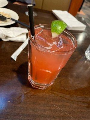 Strawberry magarita...happy hour $4.75