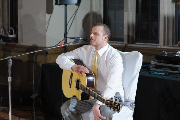 Guitar Services for Ceremony and Cocktail Hour