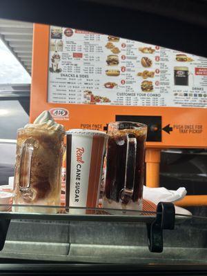 A&W drive up