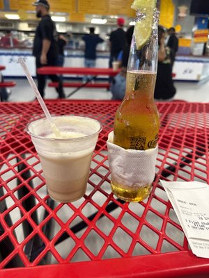 Henny Colada & Corona with Lime