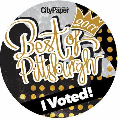 We are nominated as one of Pittsburgh's best hair salons.