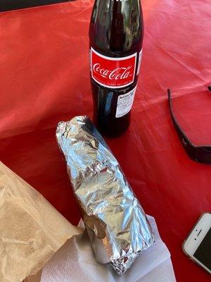 Asada burrito