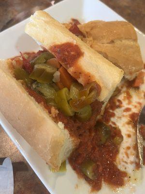 Italian Sausage Sandwich