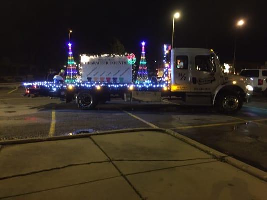 Christmas Festival of Lights parade 2015