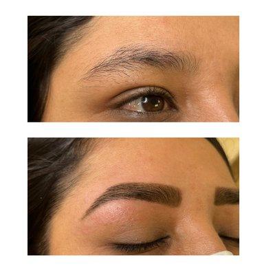 Brow shaping & Henna