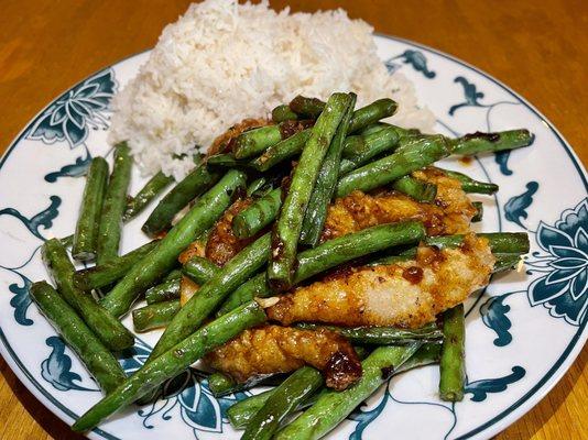 Green Bean With Fish @ColumbusFoodDude