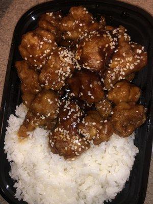 Sesame Chicken Dish