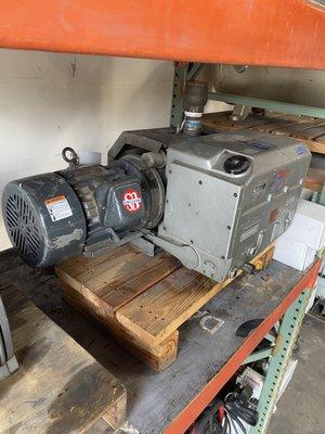 5 HP Becker Vacuum Pump Single Shift - Weekly Rental $ 300