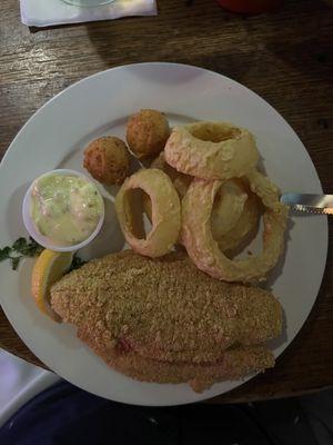 Fried catfish