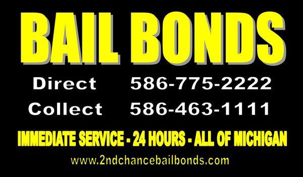 2nd chance bail bonds of Macomb county michigan