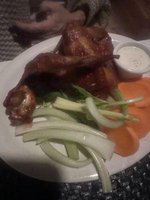 Colossal chicken wings!