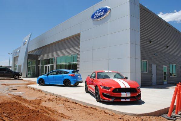 West side of the all new Hamilton Big Country Ford.