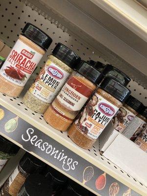 Name brand seasoning  I was impressed