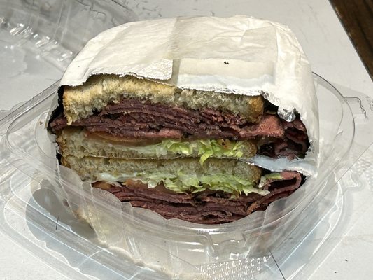 Pastrami Sandwich