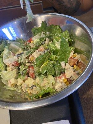 Southwest Chipotle Ranch Salad