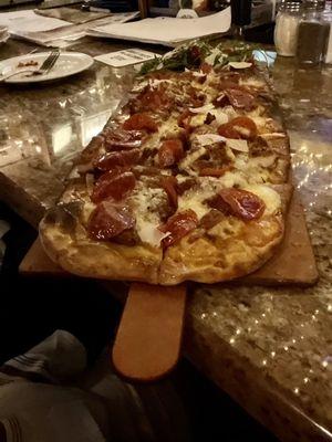 Hot Honey Chicken Flat Bread Pizza