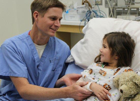 SIerra Vista has the only pediatric unit in San Luis Obispo County.