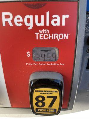 Gas prices are not the lowest in town but they sure make it so easy and safe to get your gas here; and it's one of the best fuel companies.