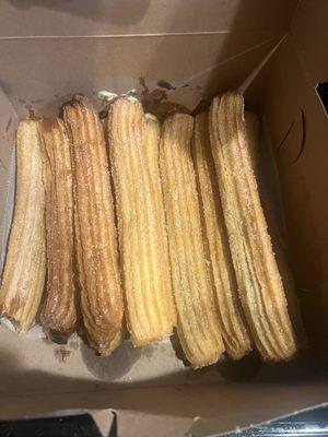 Varieties of Dozen Churros