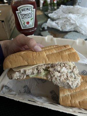 Tuna Salad Sub Sandwich