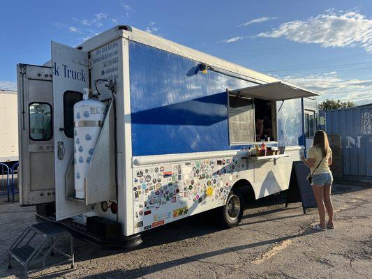 Bleu Duck Food Truck = open available every Friday!